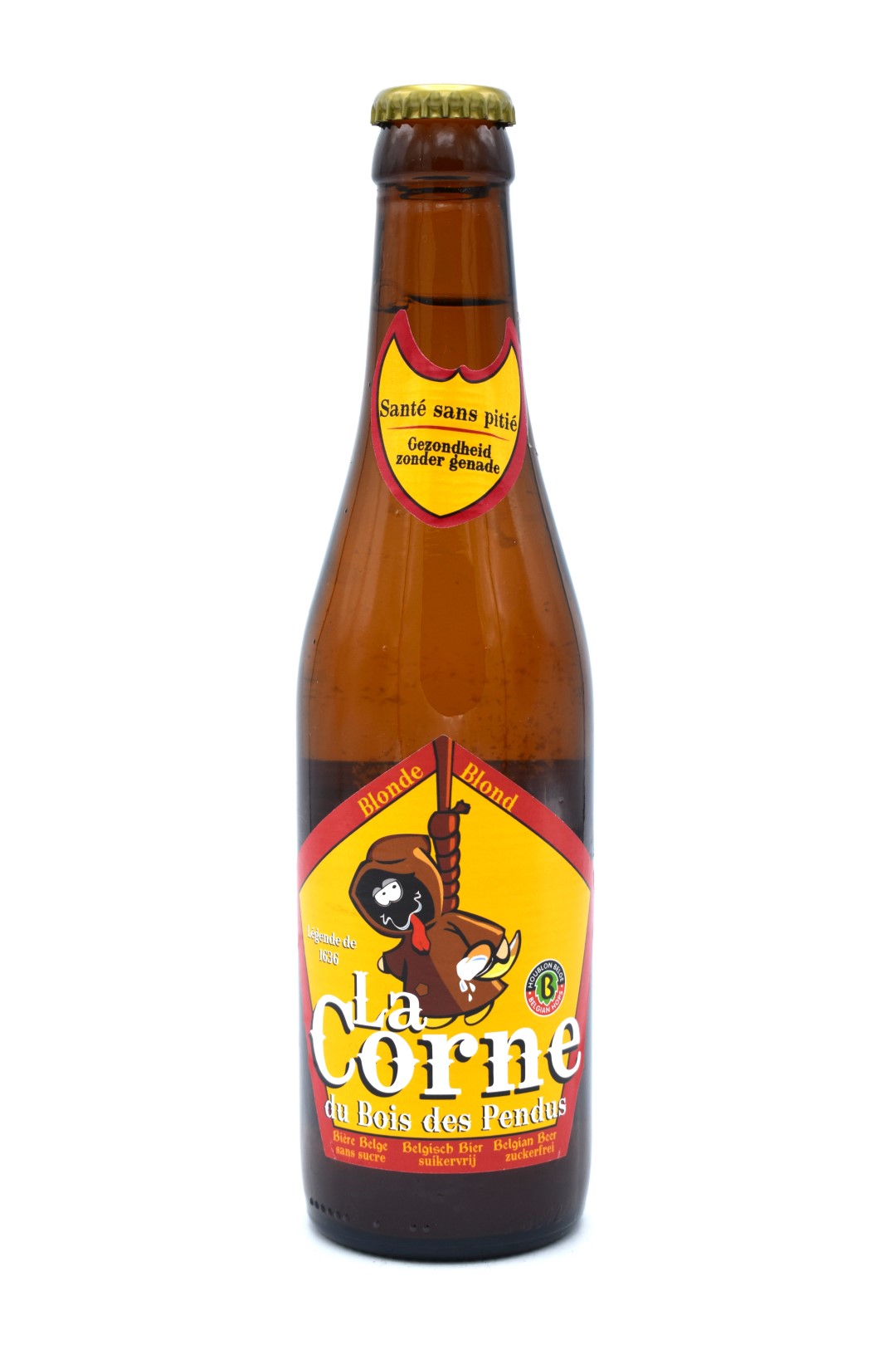 La Corne Blond 33cl - Belgian Brewed